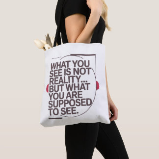 Tote Bag Vérité telle que conçue pour vous