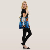 Tote Bag Verre coloré vache (Sur le modèle)