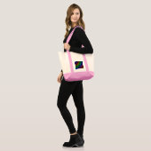 Tote Bag Verre de fierté (Devant (modèle))