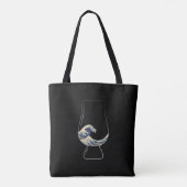 Tote Bag Verre de Kanagawa (Dos)