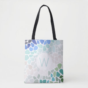 Tote Bag Verre de mer coloré