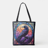 Tote Bag Verre Éffrayant Raven (Dos)