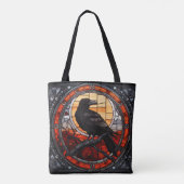 Tote Bag Verre Éffrayant Raven (Dos)