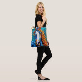 Tote Bag Verre teinté de cheval (Sur le modèle)