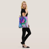 Tote Bag Verre tendu 3 (Sur le modèle)