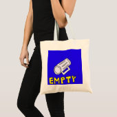 Tote Bag Verre vide (Devant (produit))