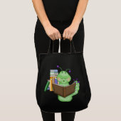 Tote Bag Vers de livre (Devant (produit))