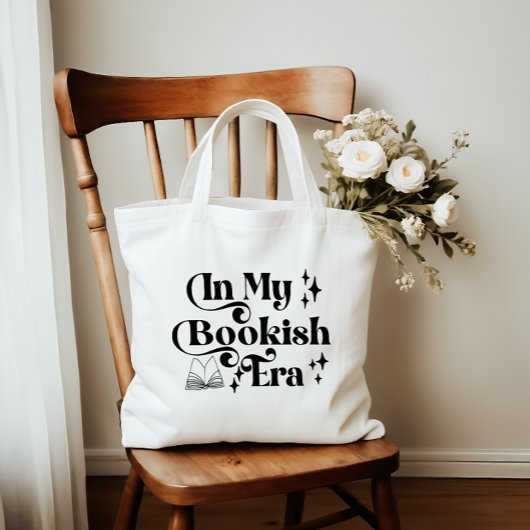 Tote Bag Vers de livre dans mon ère de livre