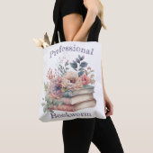 Tote Bag Vers de livre professionnel (De près)