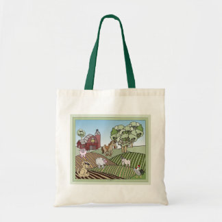 Tote Bag Vers le bas à la ferme 1