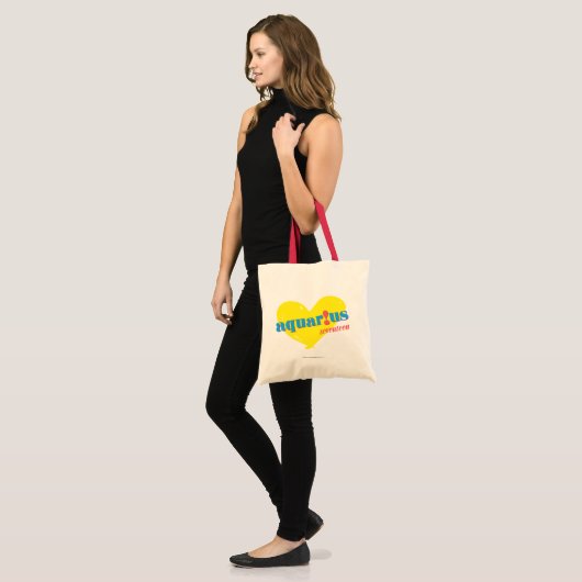Tote Bag Verseau 3 (Devant (modèle))