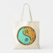 Tote Bag Verseau & Bœuf de Feu (Dos)