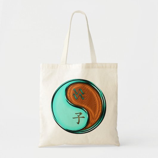 Tote Bag Verseau & Rat de bois (Devant)