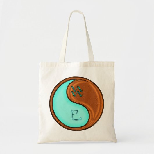 Tote Bag Verseau & Serpent de Bois (Devant)