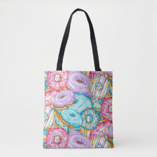 Tote Bag Verser tout sur l'impression jetée, aquarelle