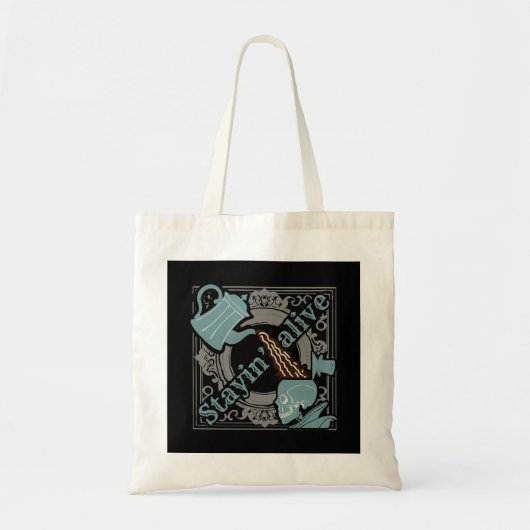 Tote Bag Versez le café ! (Devant)