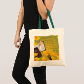 Tote Bag Version de 3h16 de John - croix d'or et lis de (Devant (produit))