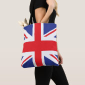 Tote Bag Version illustrée du drapeau britannique (De près)