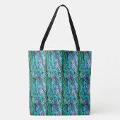 Tote Bag Vert bleu d'Abalone (Devant)