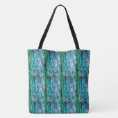Tote Bag Vert bleu d'Abalone (Dos)