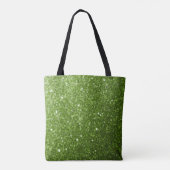 Tote Bag Vert clair verdure paillettes scintillent Monogram (Dos)
