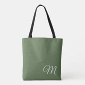 Tote Bag Vert de chou frisé (Dos)