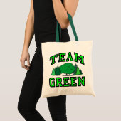 Tote Bag Vert d'équipe (Devant (produit))