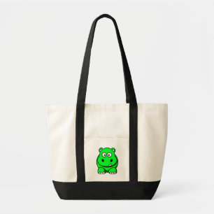 Tote Bag Vert d'hippopotame