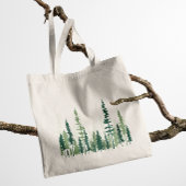 Tote Bag Vert Forêt de Pins