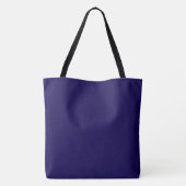 Tote Bag Vert jaune pourpre Mardi Gras fleur de lis (Dos)