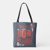 Tote Bag Veruca Salt - Je Le Veux Maintenant! (Dos)