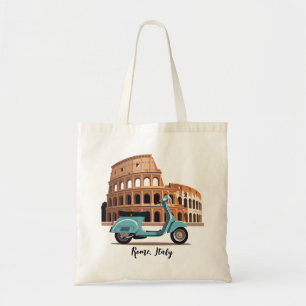 Tote Bag Vespa à Rome Italie Colisée