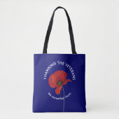 Tote Bag Vétérans du Merci de Poppy (Devant)
