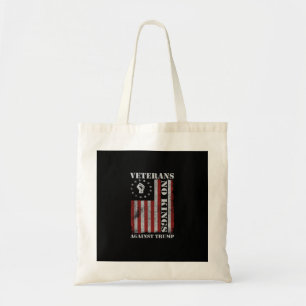 Tote Bag Vétérans Militaires Protestent Drapeau Patriotique