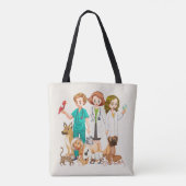 Tote Bag Veterinarian People (Dos)