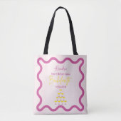 Tote Bag Veuve avant les Voeux Weekend Bachelorette (Devant)