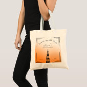 Tote Bag Veuve avant vows Tour Champagne Bachelorette (Devant (produit))