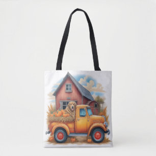 Tote Bag Vibes Automatiques vintages, Récolte Automne Rétro