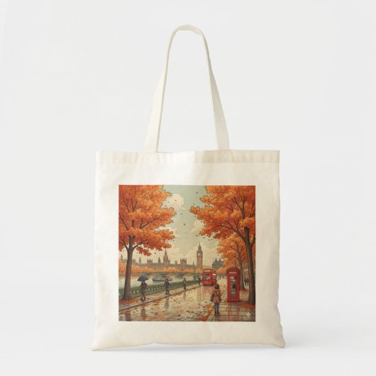 Tote Bag Vibes d'automne (Devant)