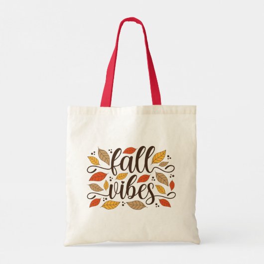 Tote Bag Vibes d'automne (Dos)