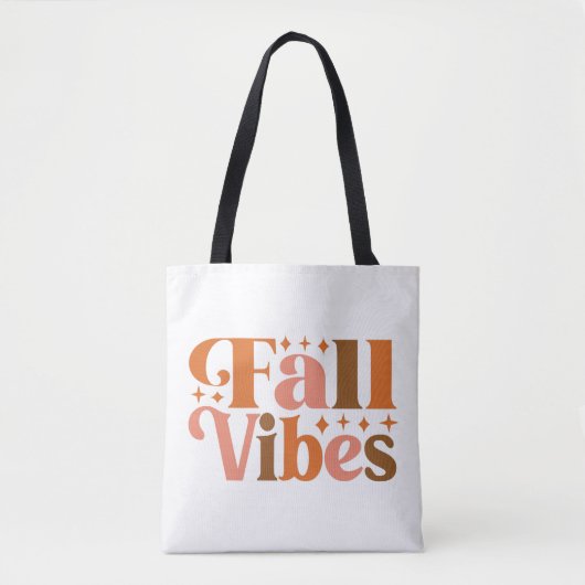 Tote Bag Vibes d'automne (Devant)