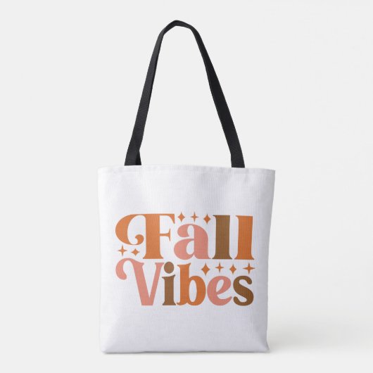 Tote Bag Vibes d'automne (Dos)