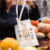 Tote Bag Vibes d'automne Préférés d'automne Aquarelle rusti