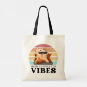 Tote Bag Vibes de caractères principaux de l'auteur du livr (Dos)