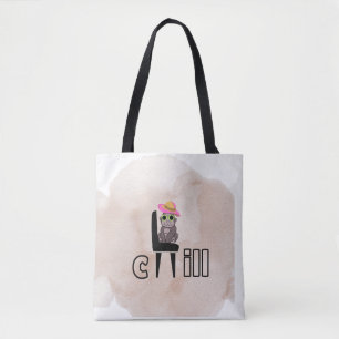 Tote Bag Vibes de frisson Drôle Conception de dessin anim
