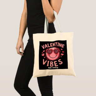 Tote Bag Vibes de la Saint-Valentin Hippie Fête de la Saint