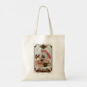 Tote Bag Vibes de lecture de la carte Tarot Reader (Dos)