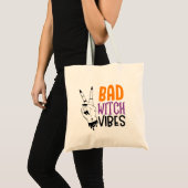 Tote Bag Vibes de sorcière mal Halloween (Devant (produit))