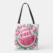 Tote Bag Vibes d'été (Dos)