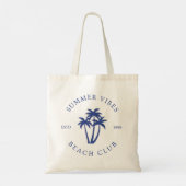 Tote Bag Vibes d'été (Dos)